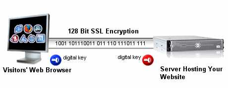 SSL Encryption Basic Diagram