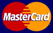 MasterCard Logo Blue Background