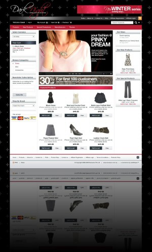 Dark Night E-commerce Template