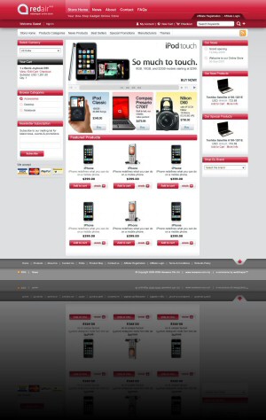 RedAir E-commerce Template